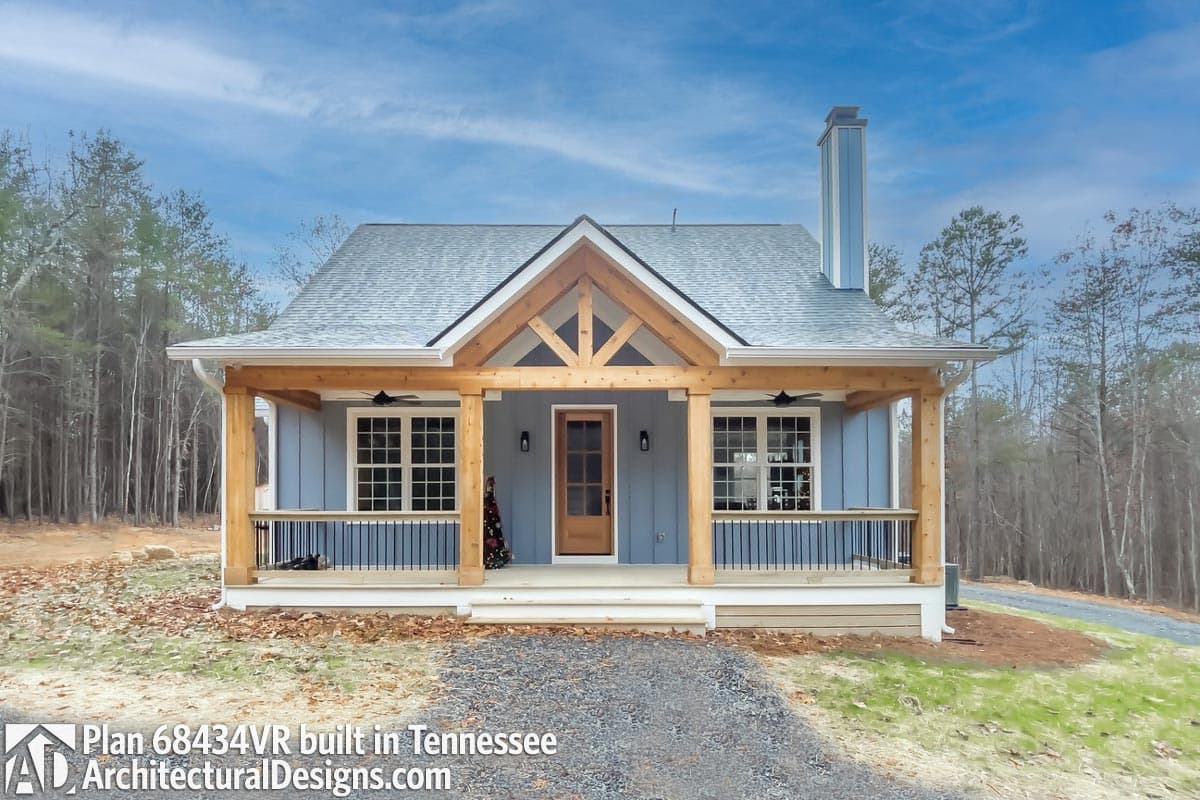 build gallery item - House Plan 68434VR Comes to Life in Oregon