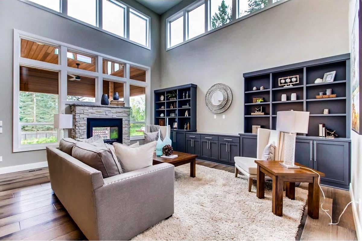 Plan 85135MS: Slimmed Down Exclusive 3 Bed Modern House Plan - Image #4 - Modern, Northwest