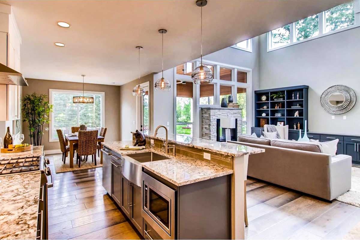 Plan 85135MS: Slimmed Down Exclusive 3 Bed Modern House Plan - Image #11 - Modern, Northwest