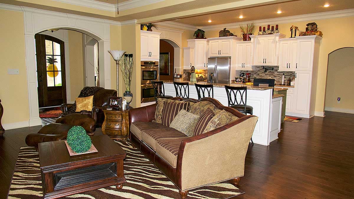 Plan 70527MK: Elegant Traditional European Style Home with Up To 4 Beds - Image #6 - European, French Country, Traditional