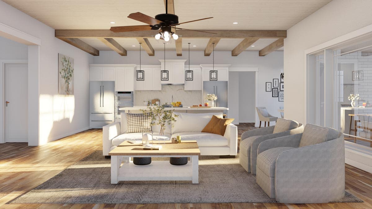 Plan 70528MK: 4 Bed Southern Home Plan with Rustic Elegance - Image #15 - Country, Southern, Traditional