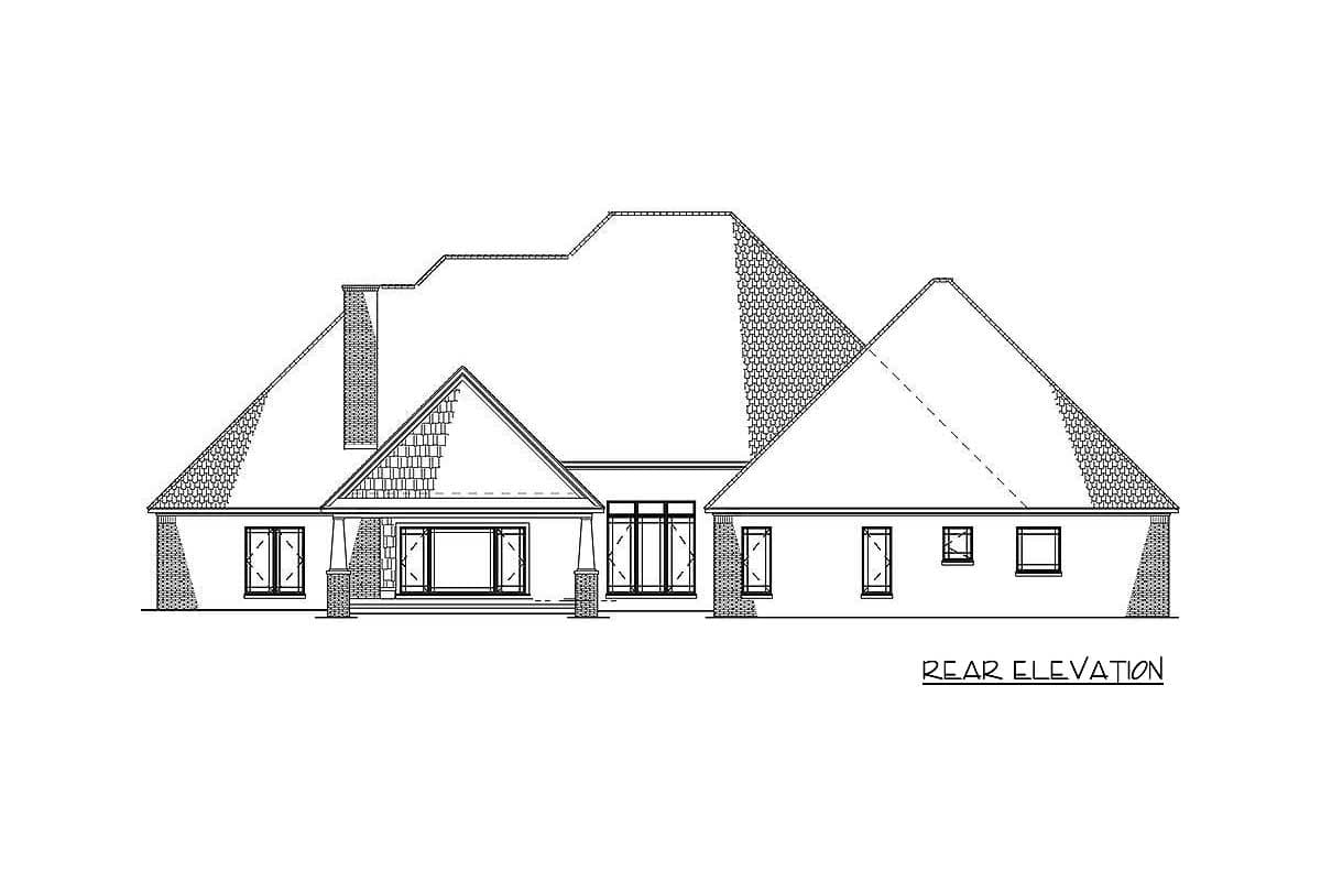 Plan 70528MK: 4 Bed Southern Home Plan with Rustic Elegance - Image #21 - Country, Southern, Traditional