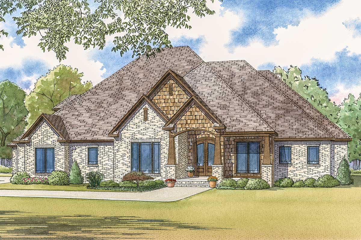 Plan 70528MK: 4 Bed Southern Home Plan with Rustic Elegance - Image #20 - Country, Southern, Traditional