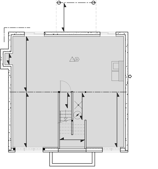 Plan 80901PM: Contemporary Styling - Floor Plan - Lower Level - Bungalow, Modern
