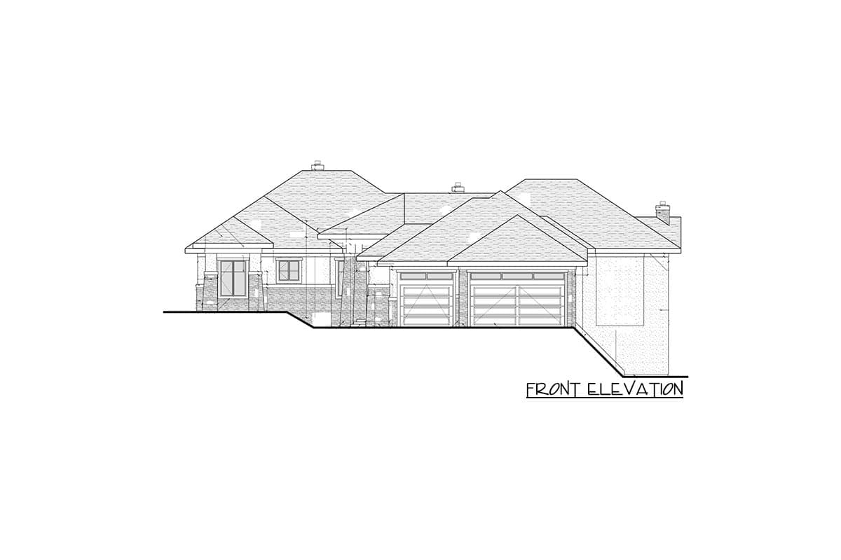 Plan 81682AB: Stunning Mountain House Plan with Walls of Glass - 4052 Sq Ft - Image #6 - Contemporary, Mountain, Northwest, Prairie