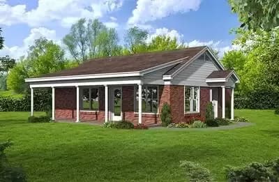 Economical Ranch House Plan