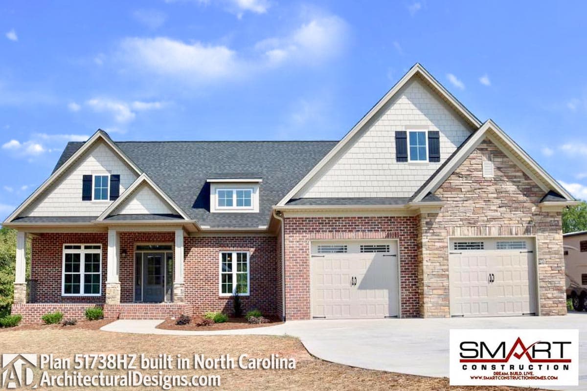 Plan 51738HZ: Well-Appointed Craftsman House Plan - 2004 Sq Ft - Image #4 - Country, Craftsman, New American, Northwest