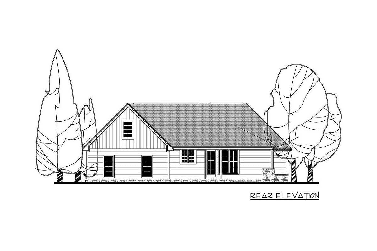 Plan 51739HZ: Craftsman House Plan Loaded with Style - Image #5 - Cottage, Country, Craftsman, Northwest, Traditional