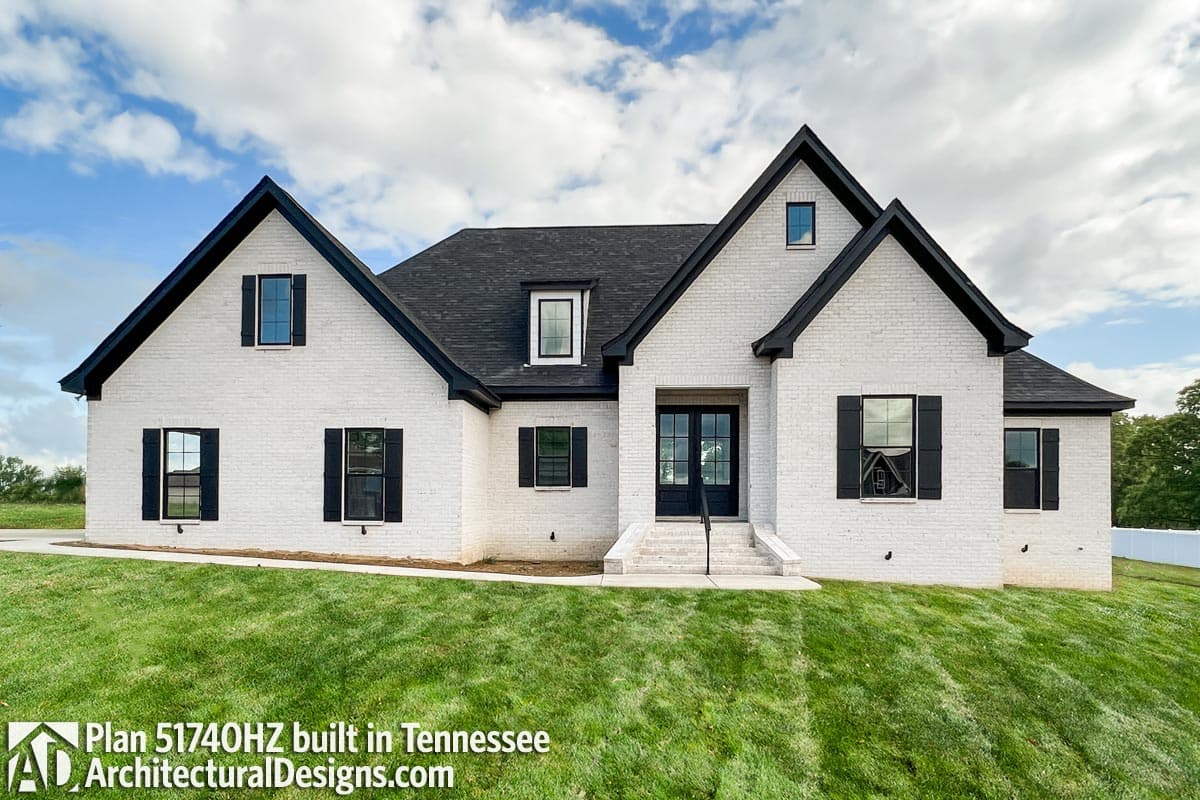 Plan 51740HZ: French Country House Plan with Bonus Space - 2399 Sq Ft - Image #24 - Acadian, European, French Country, Louisiana-Style, Ranch