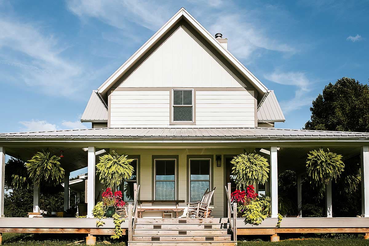 Plan 77626FB: Exclusive 3 Bed Farmhouse Plan with Wrap-around Porch - Image #8 - Country, Farmhouse, Modern Farmhouse
