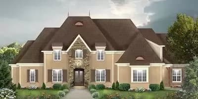 European House Plan with Exquisite Details