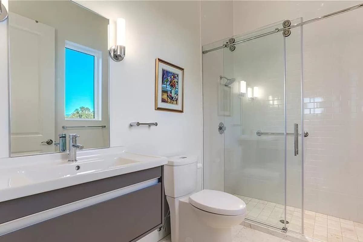 Plan 31846DN: Modern House Plan with Upstairs Lounge and Balcony - 2583 Sq Ft - Image #14 - Contemporary, Mid Century Modern, Modern