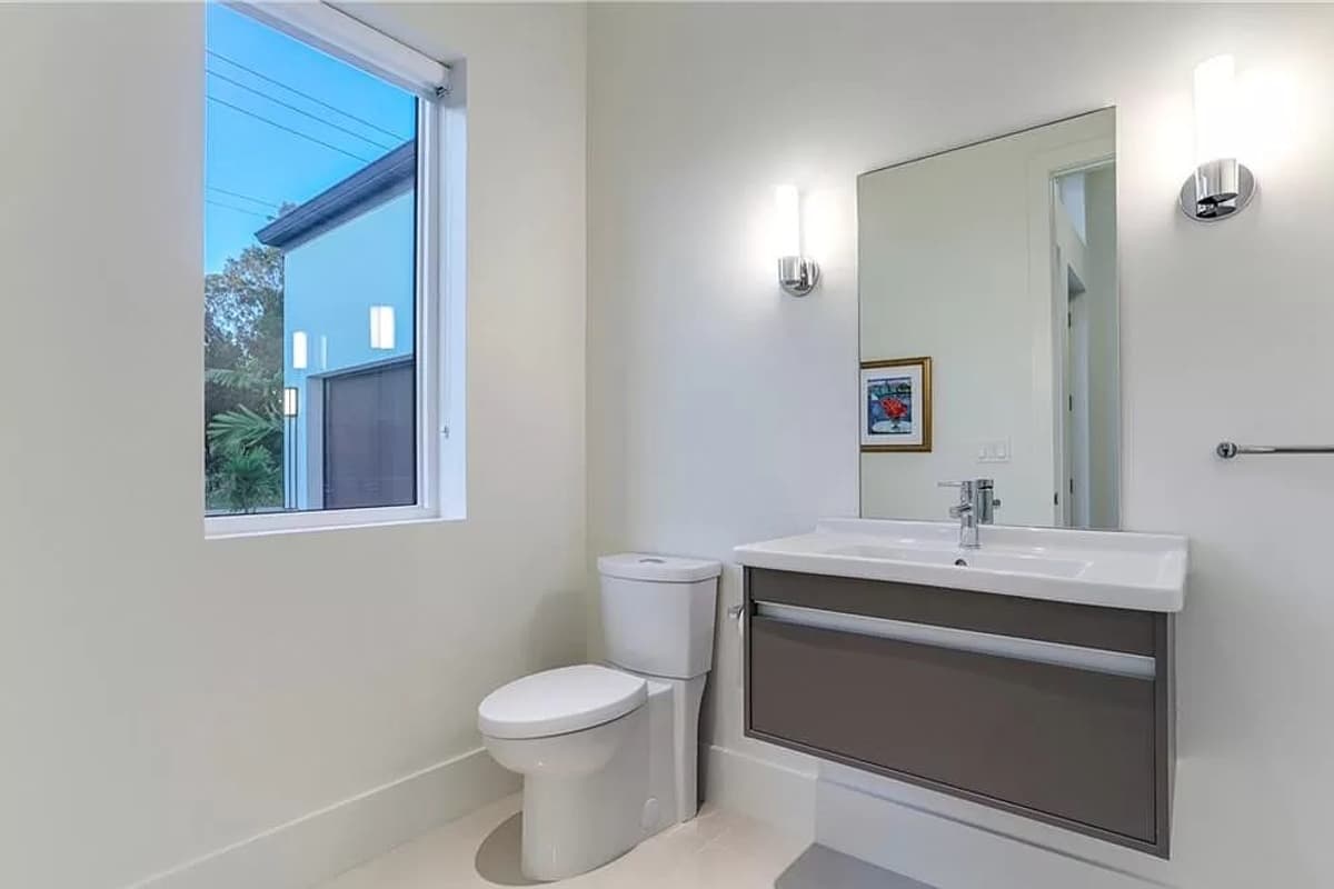 Plan 31846DN: Modern House Plan with Upstairs Lounge and Balcony - 2583 Sq Ft - Image #19 - Contemporary, Mid Century Modern, Modern