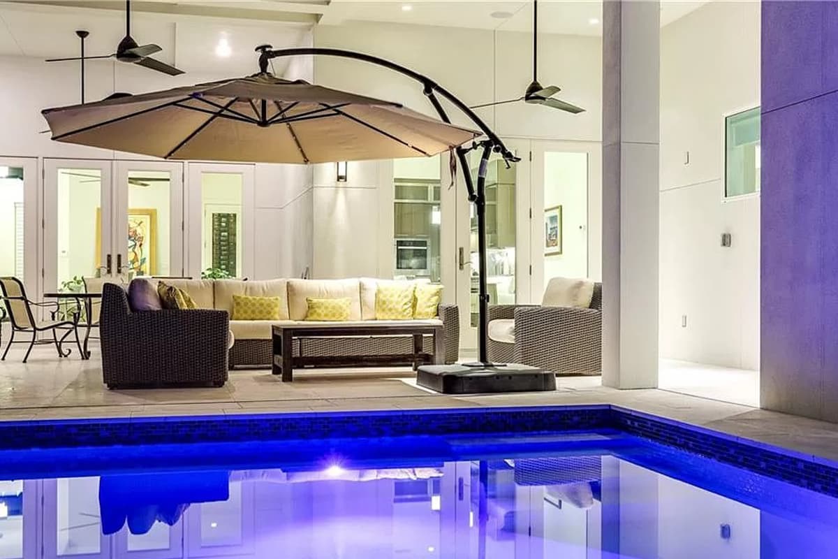 Plan 31846DN: Modern House Plan with Upstairs Lounge and Balcony - 2583 Sq Ft - Image #21 - Contemporary, Mid Century Modern, Modern