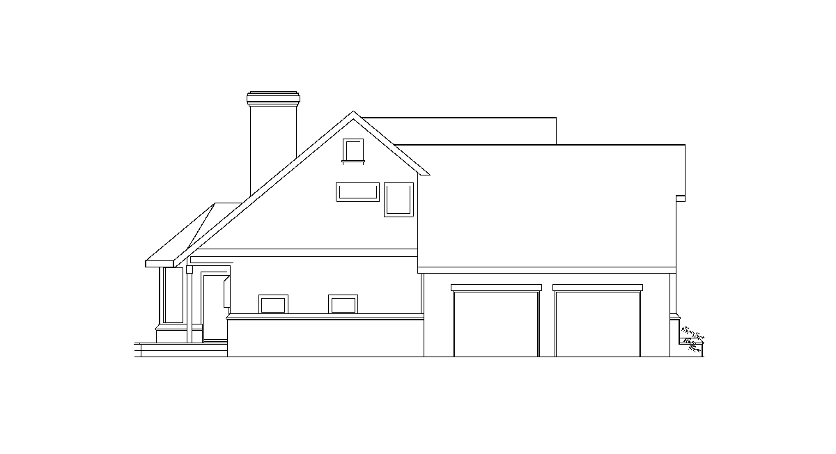 Plan 72845DA: Country House Plan with Vaulted Spaces - Image #4 - Country, Farmhouse