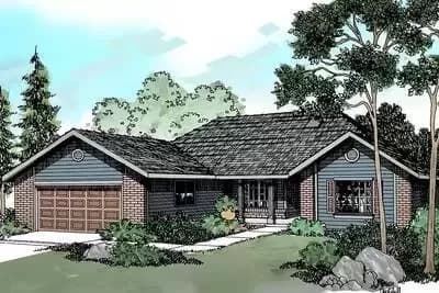 Traditional Four Bedroom Home Makes Room for Large Family