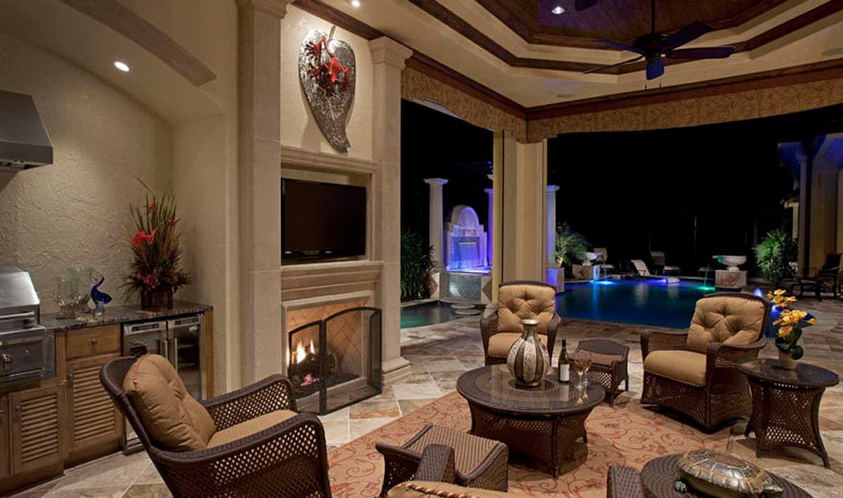 Plan 66369WE: Luxury 5 Bed 7 Bath Mediterranean Style House Plan - 5474 Sq Ft - Image #11 - Florida-Style, Mediterranean