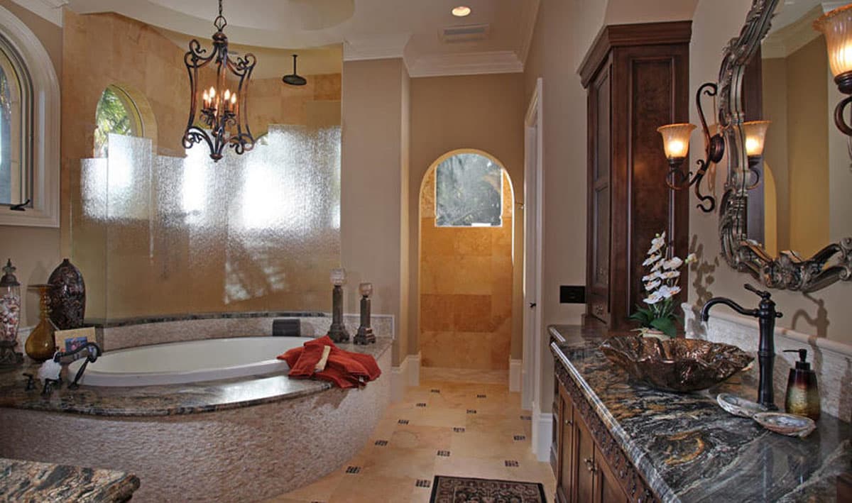 Plan 66369WE: Luxury 5 Bed 7 Bath Mediterranean Style House Plan - 5474 Sq Ft - Image #8 - Florida-Style, Mediterranean