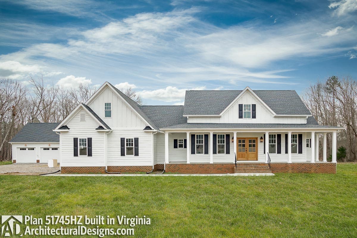 build gallery item - House Plan 51745HZ Comes to Life in Virginia