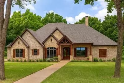 4 Bed Southern Craftsman with Side-Load Garage - 2676 Sq Ft
