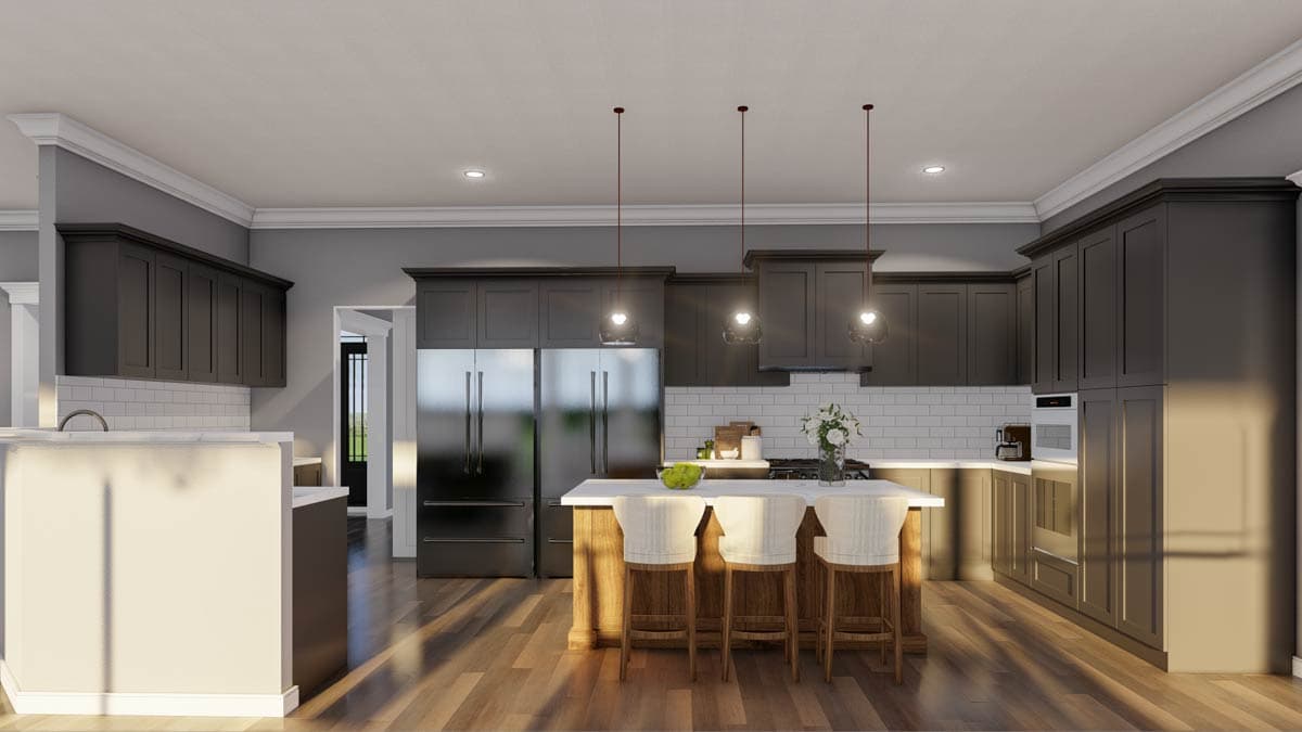 Plan 70531MK: Mountain Style 4 Bedroom House Plan with 2 Bonus Rooms - 3101 Sq Ft - Image #6 - Bungalow, Country, Craftsman, Mountain