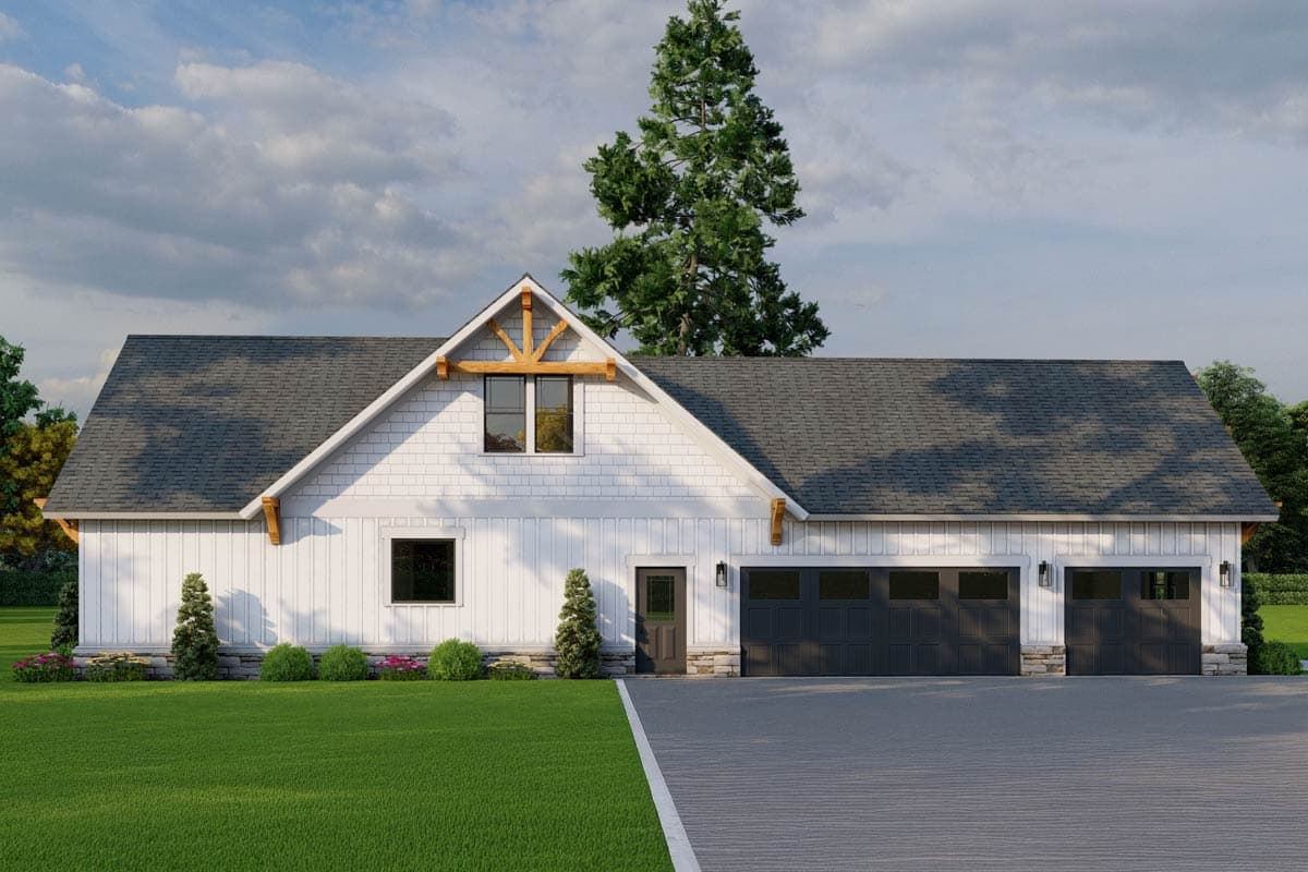 Plan 70531MK: Mountain Style 4 Bedroom House Plan with 2 Bonus Rooms - 3101 Sq Ft - Image #9 - Bungalow, Country, Craftsman, Mountain