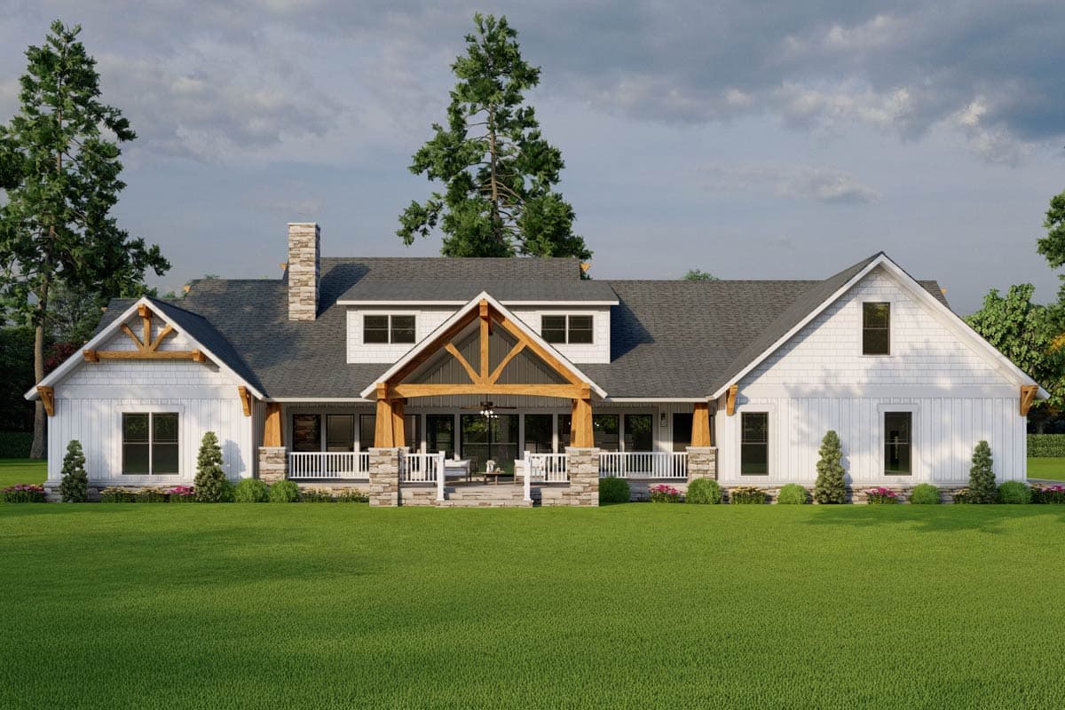 Plan 70531MK: Mountain Style 4 Bedroom House Plan with 2 Bonus Rooms - 3101 Sq Ft - Image #11 - Bungalow, Country, Craftsman, Mountain