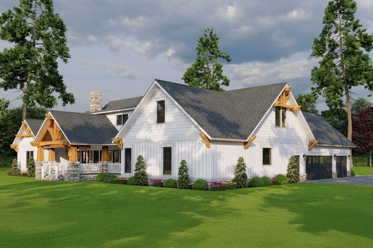 Plan 70531MK: Mountain Style 4 Bedroom House Plan with 2 Bonus Rooms - 3101 Sq Ft - Image #13 - Bungalow, Country, Craftsman, Mountain