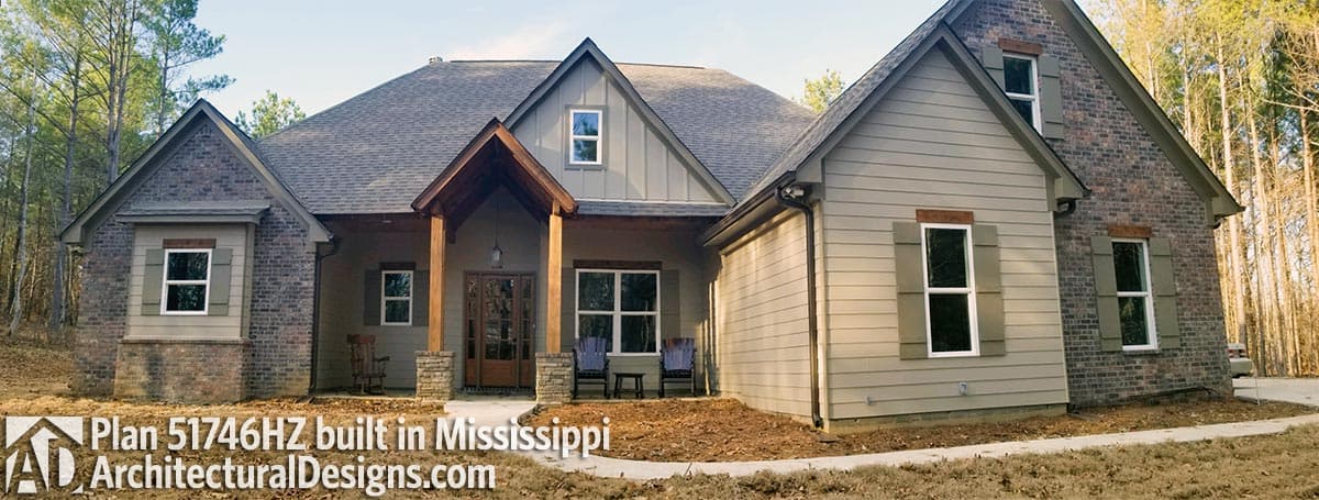 build gallery item - House Plan 51746HZ comes to life in South Carolina