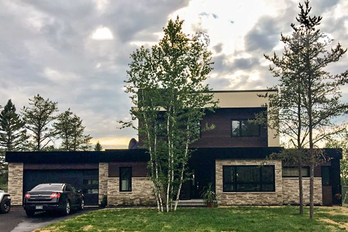 Plan 22462DR: Modern House Plan with Great Visual Appeal - Image #5 - Contemporary, Modern, Northwest