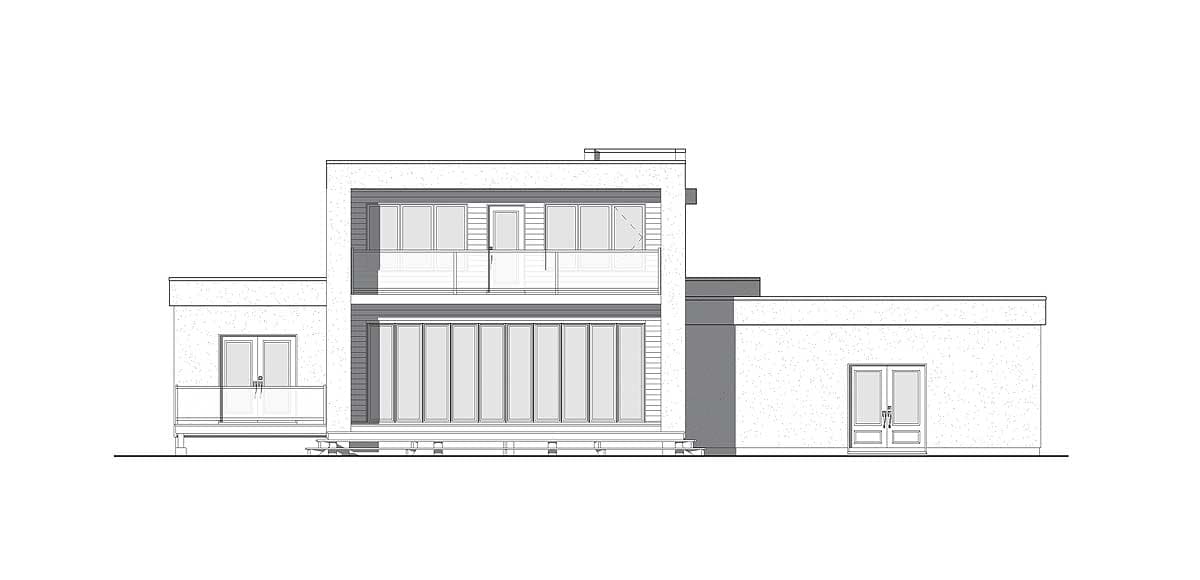 Plan 22462DR: Modern House Plan with Great Visual Appeal - Image #20 - Contemporary, Modern, Northwest