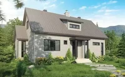 3 Bed Modern Cottage House Plan