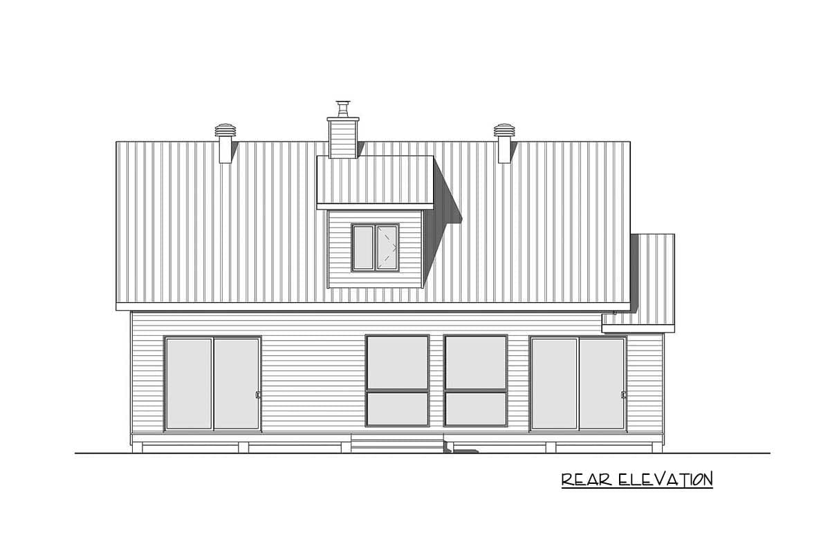 Plan 22465DR: Versatile Cottage House Plan - Image #9 - Cottage, Northwest
