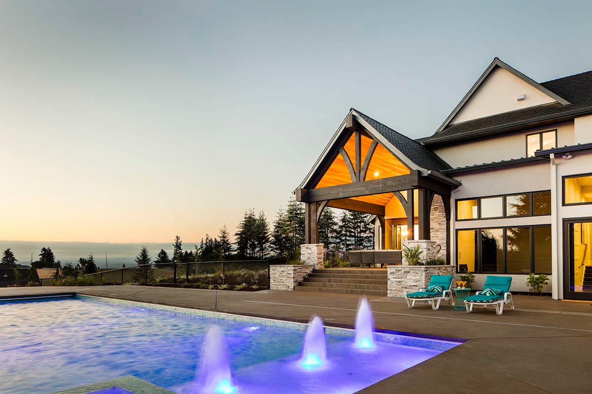 Plan 69632AM: 4- Bed Luxury House Plan with Training Room and Outdoor Kitchen - Image #13 - European, French Country, Transitional
