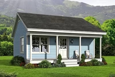 Tiny Country Home Plan