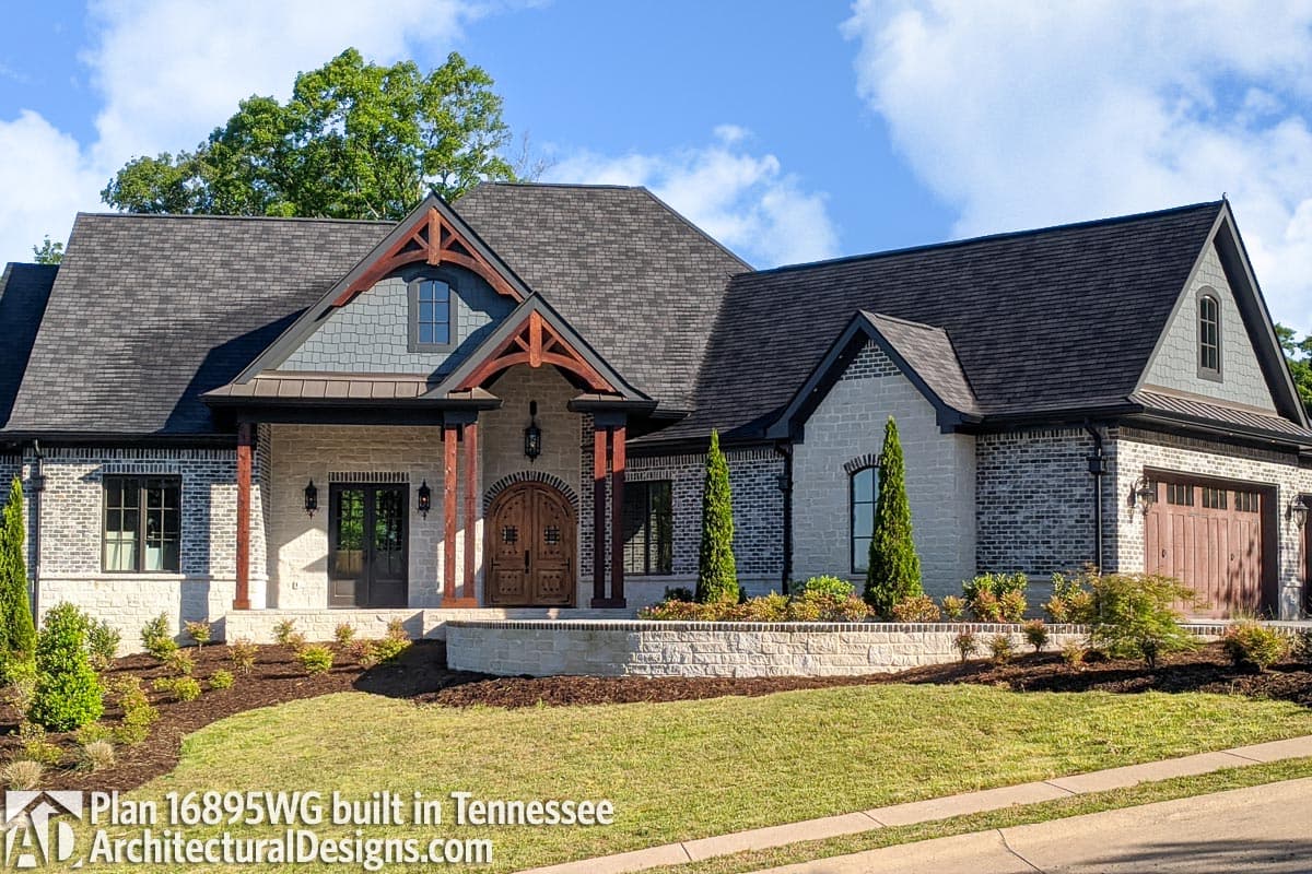 build gallery item - House Plan 16895WG comes to life in Tennessee