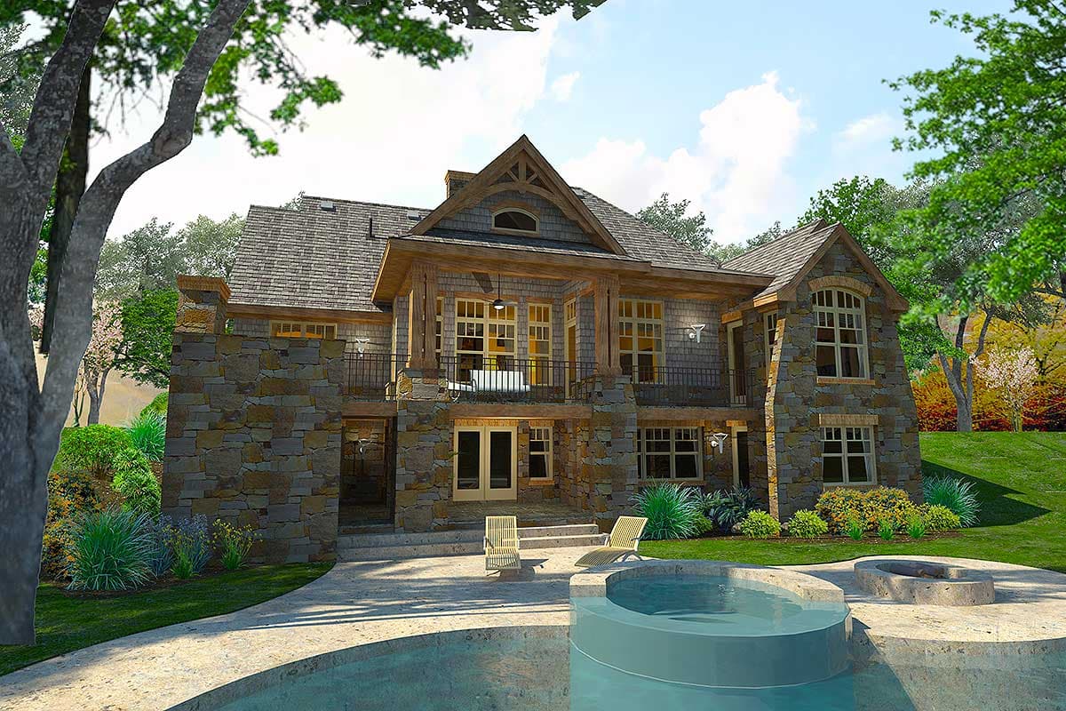 Plan 16895WG: Craftsman House Plan with 3-Car Garage and Expansion Options - 2091 Sq Ft - Image #5 - Craftsman, Mountain, Rustic