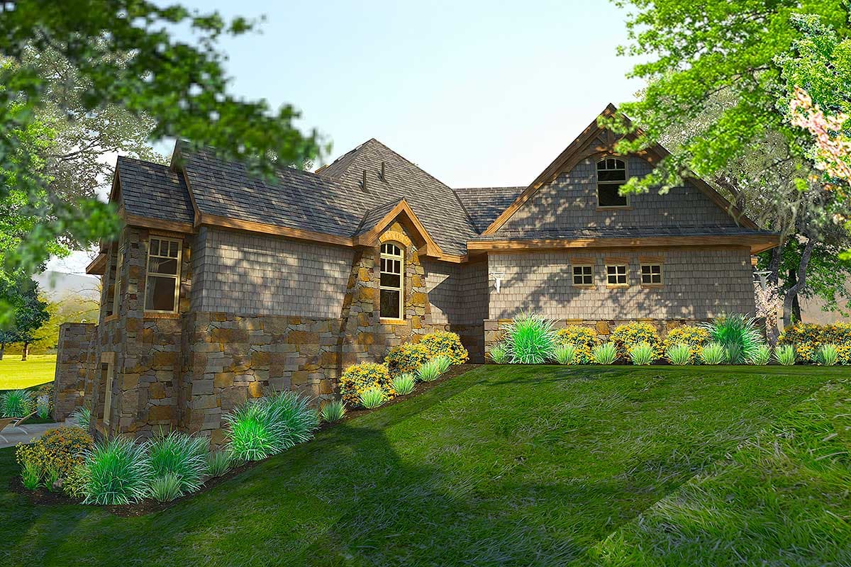 Plan 16895WG: Craftsman House Plan with 3-Car Garage and Expansion Options - 2091 Sq Ft - Image #7 - Craftsman, Mountain, Rustic