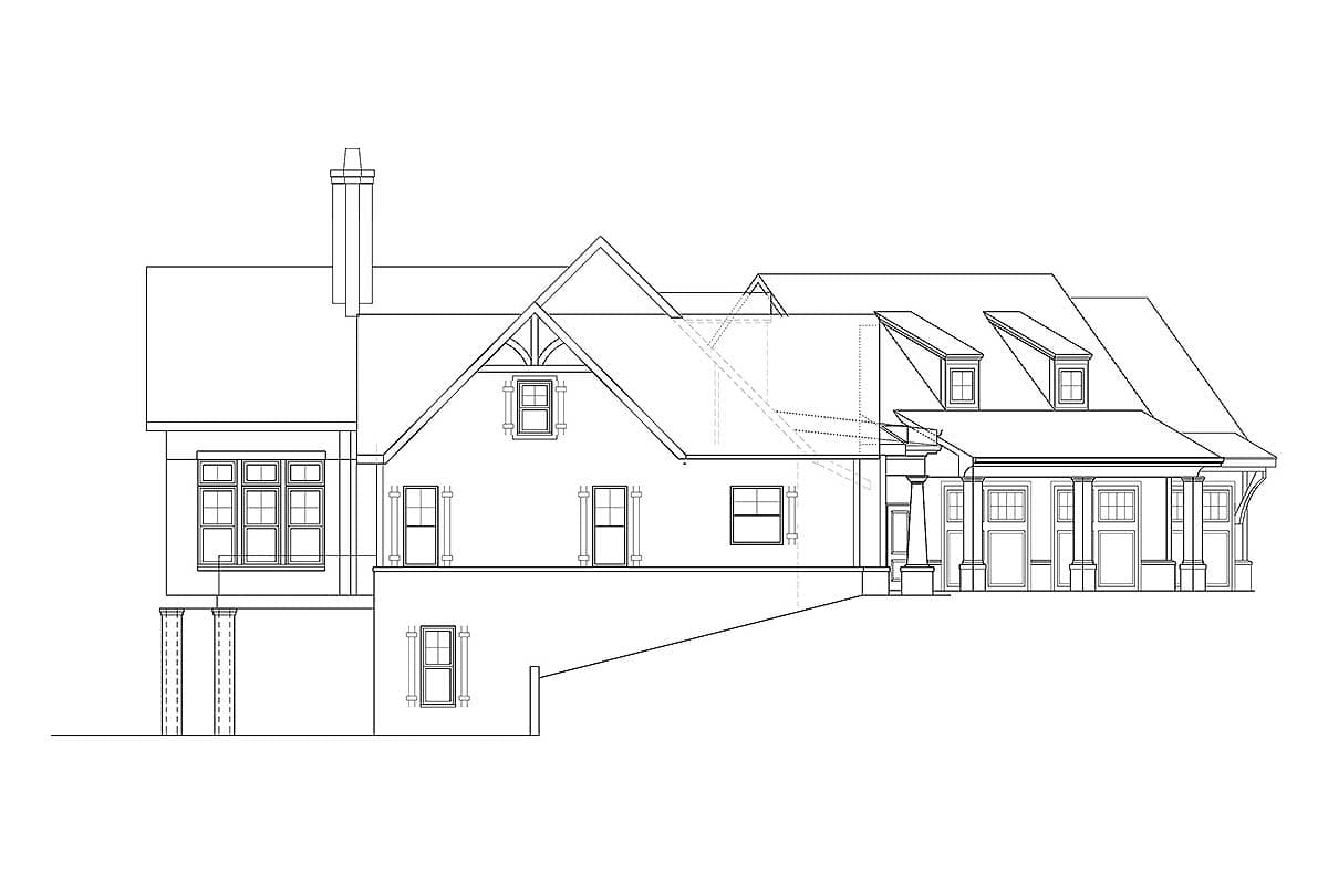 Plan 12309JL: Lovely Craftsman House Plan with Future In-Law Apartment - 2830 Sq Ft - Image #10 - Country, Craftsman, Mountain, Northwest, Traditional
