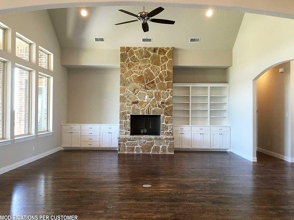 Plan 12310JL: Deluxe One Level European House Plan