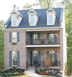 Southern House Plan with Stacked Porches