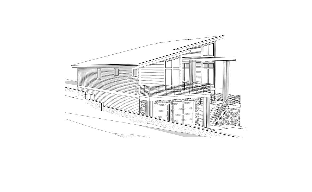 Plan 85147MS: Exclusive Trendsetting Modern House Plan - Image #15 - Coastal, Contemporary, Modern, Mountain, Northwest