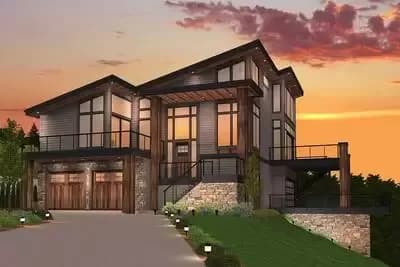 Exclusive Trendsetting Modern House Plan
