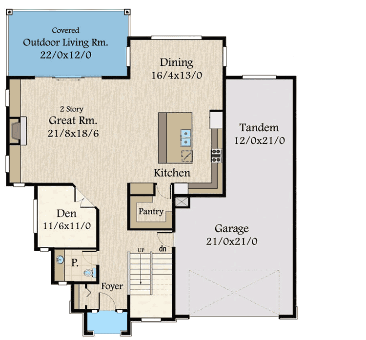 Plan 85149MS: Exclusive European House Plan - Floor Plan - Main Level - European, Traditional