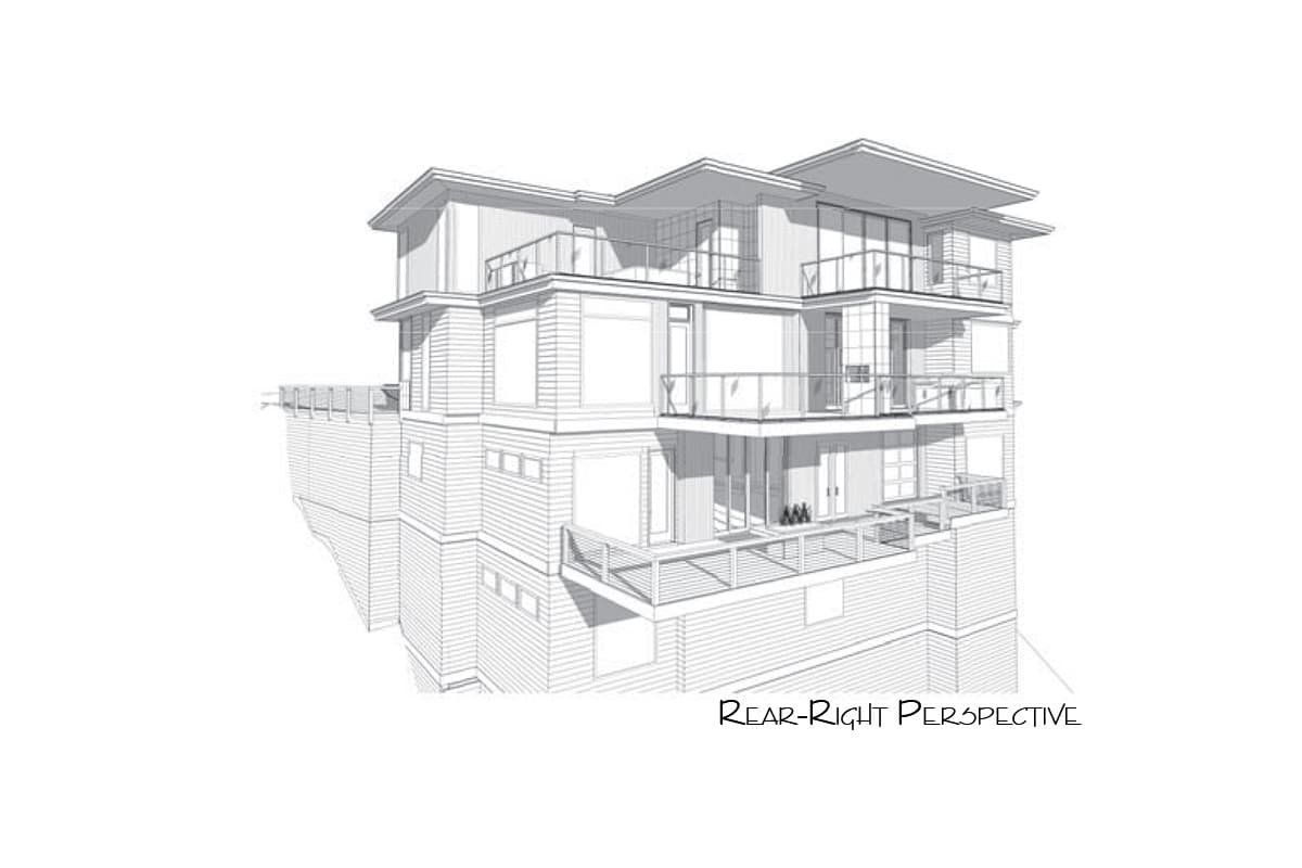 Plan 85152MS: Exclusive and Unique Modern House Plan - Image #7 - Contemporary, Modern, Northwest