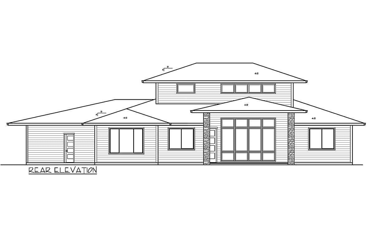 Plan 85157MS: Exciting and Exclusive Modern House Plan - Image #5 - Contemporary, Modern