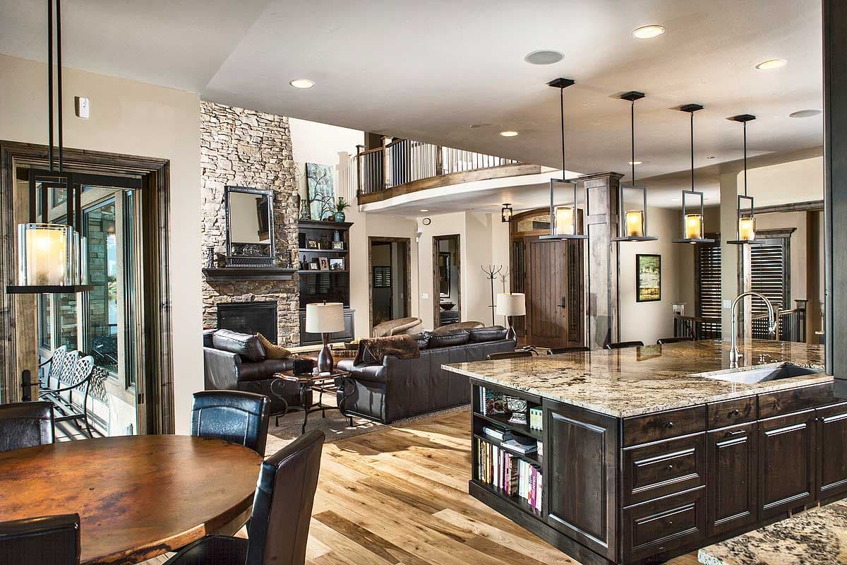 Plan 95022RW: Eye-Catching Mountain Home with Optional Finished Lower Level - Image #8 - Craftsman, Mountain, Northwest, Rustic