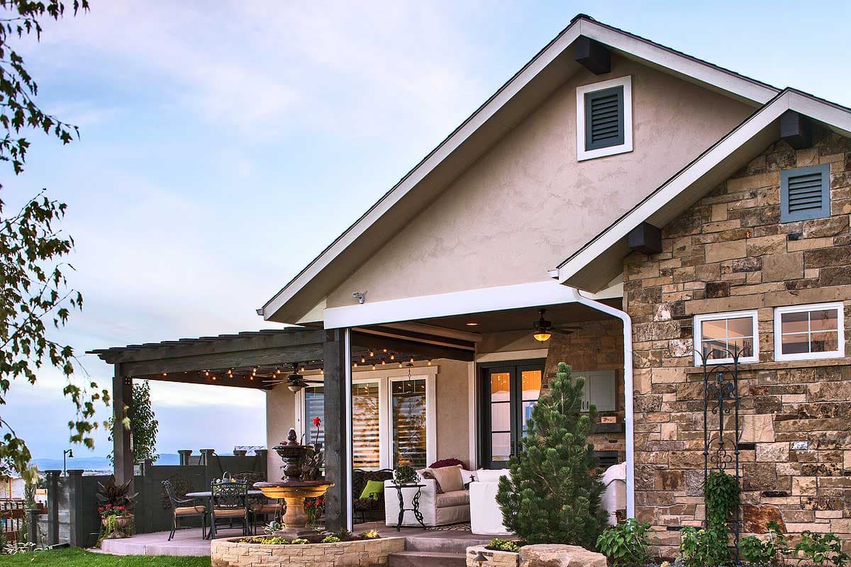 Plan 95024RW: 2 Bedroom House Plan with Outdoor Living in Back - Image #6 - Craftsman, Northwest, Rustic