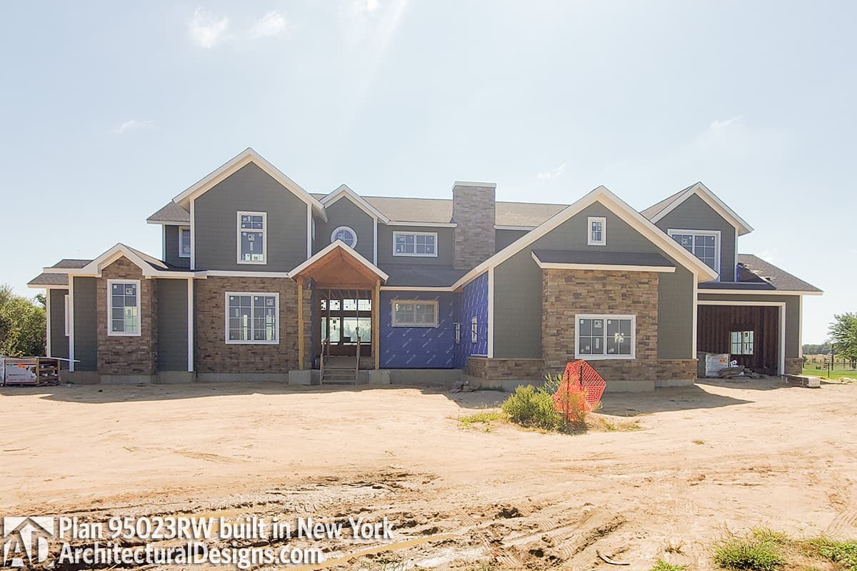 Plan 95023RW: Traditional House Plan with Craftsman Touches - 3897 Sq Ft - Image #7 - Craftsman, New American, Northwest, Rustic, Traditional