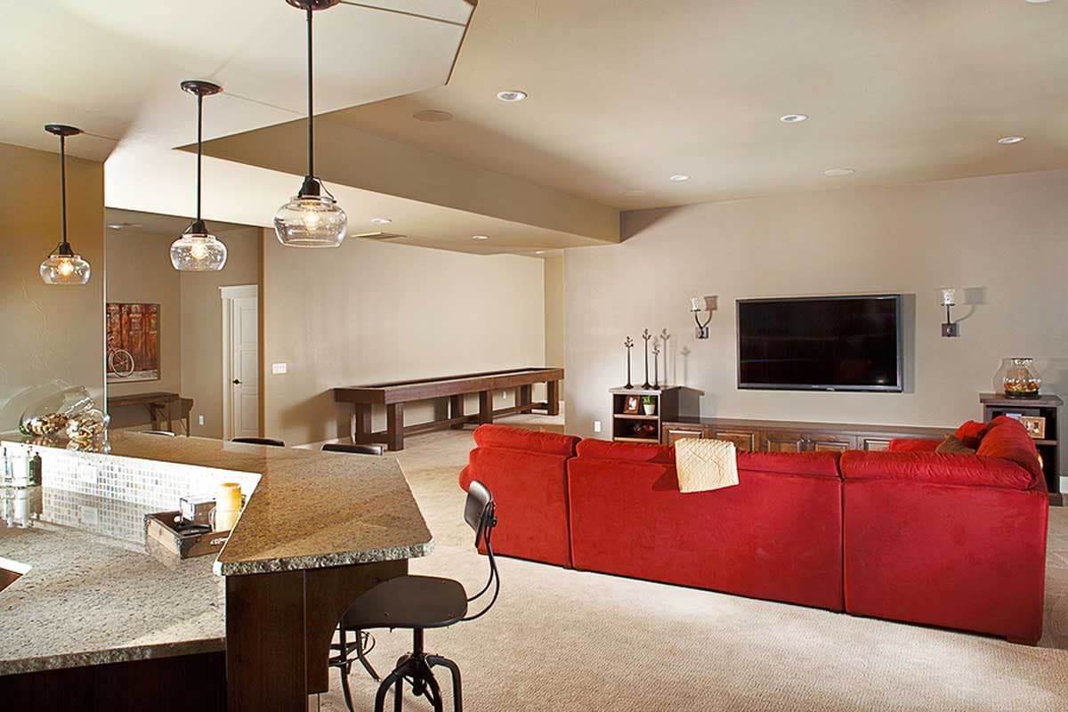 Plan 95023RW: Traditional House Plan with Craftsman Touches - 3897 Sq Ft - Image #17 - Craftsman, New American, Northwest, Rustic, Traditional